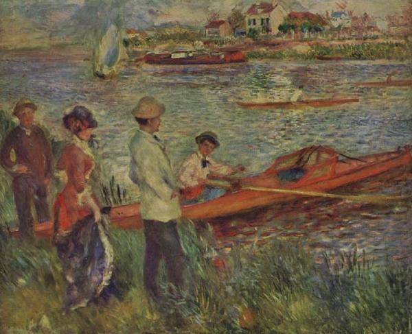 Pierre Renoir Boating Party at Chatou china oil painting image
